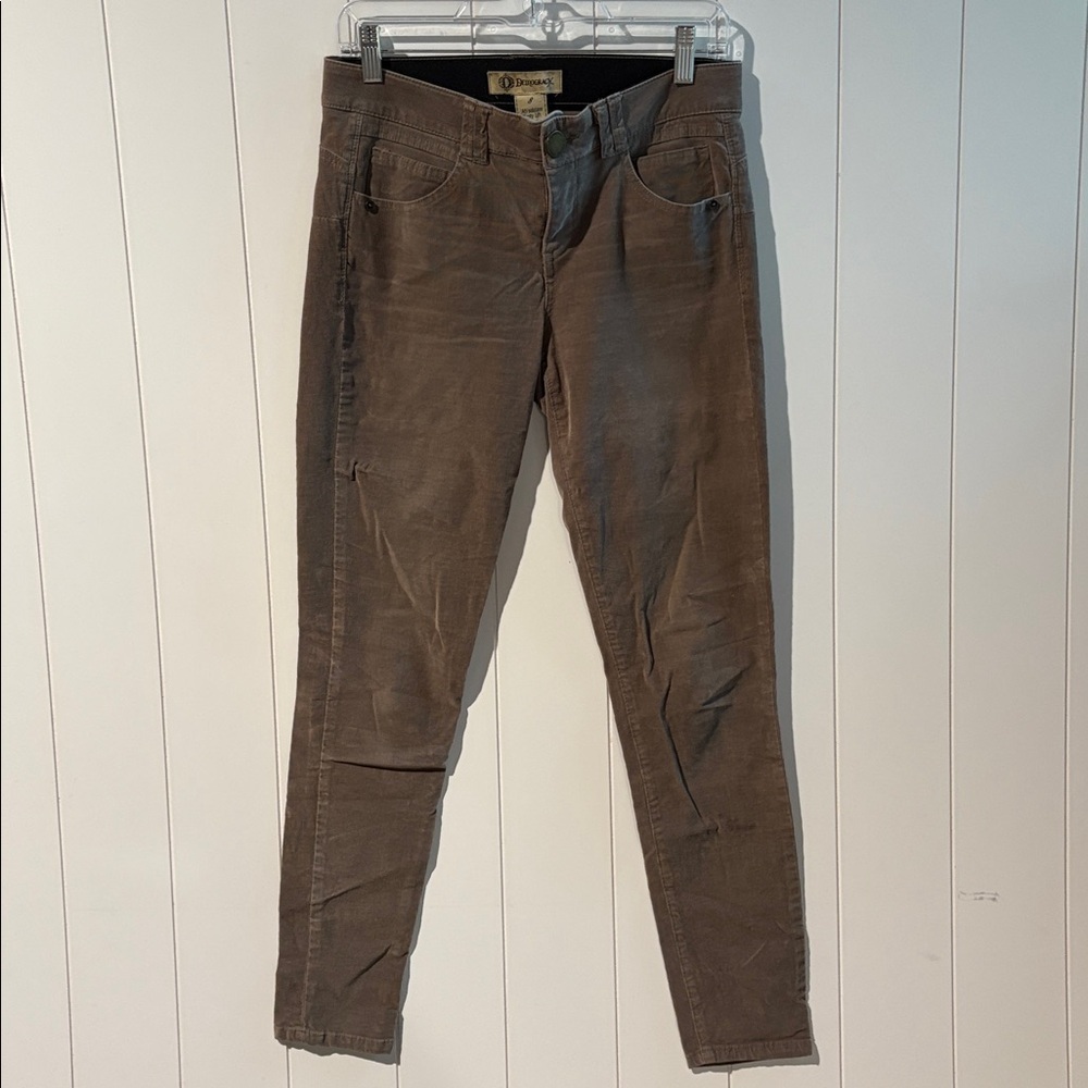 3 FOR $30!! Bundle! Democracy crop jean tan corduroy  skinny extra stretch ab